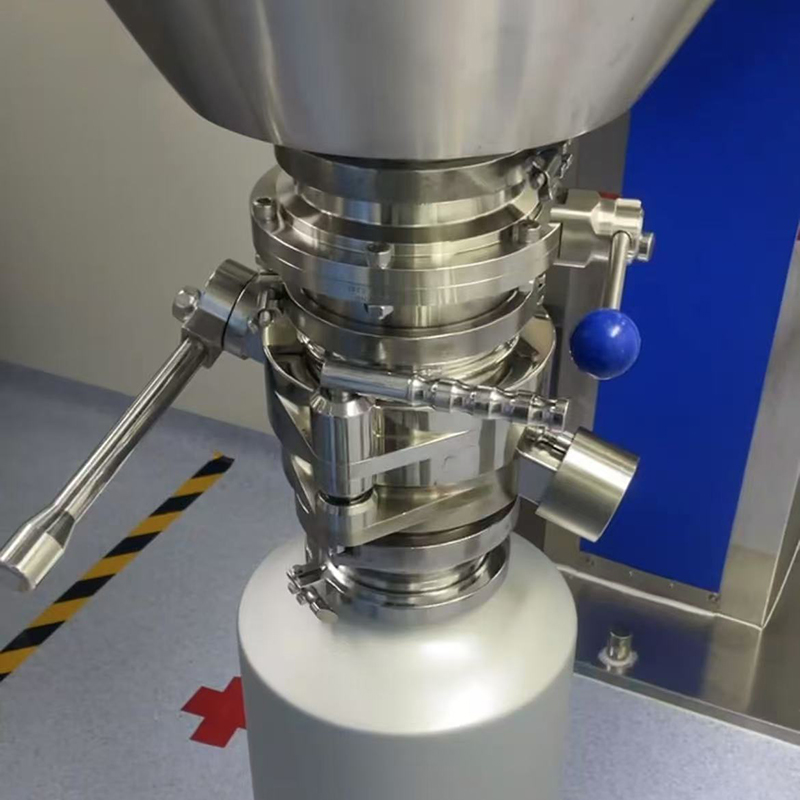 Aseptyczny dzielony zawór motylkowy