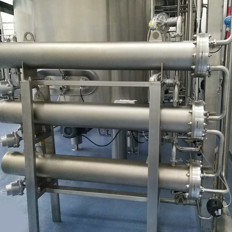 Sanitarne wymienniki ciepła płaszczowo-rurowe